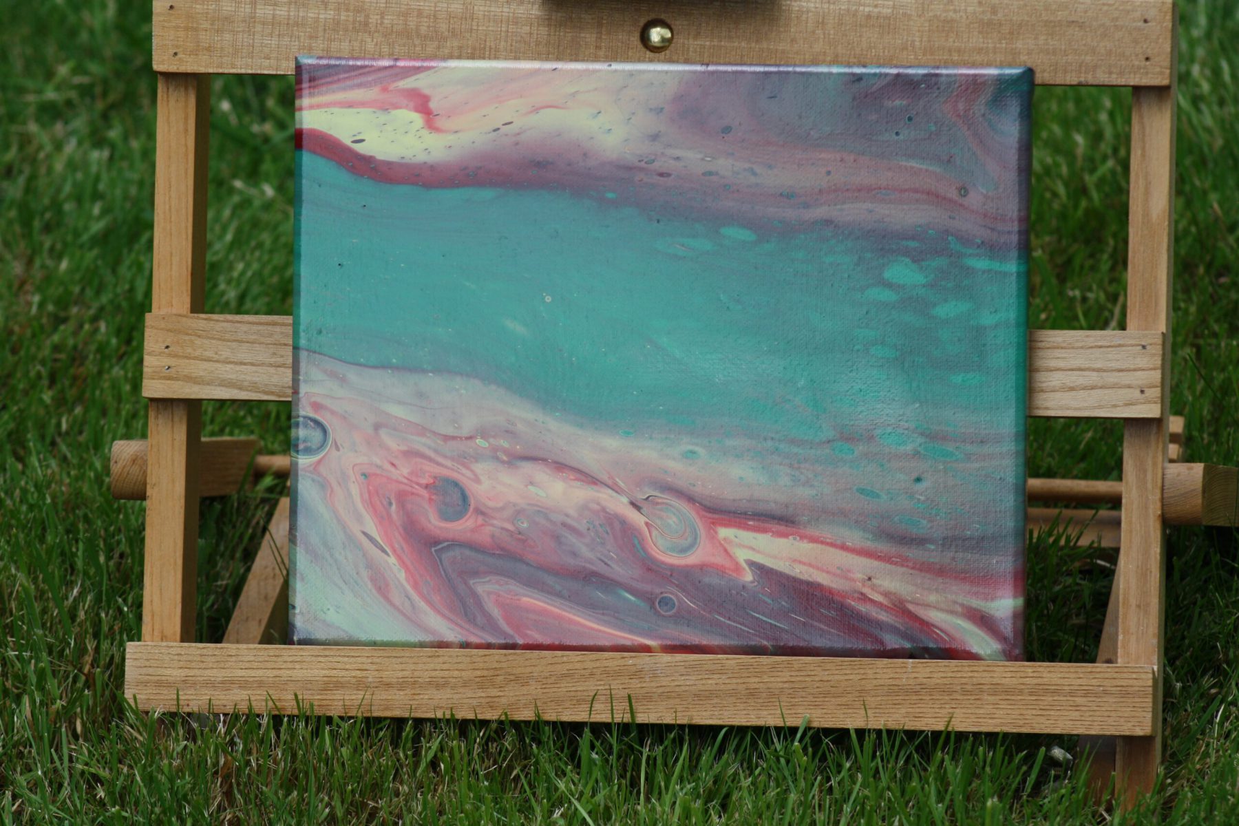 acrylic pouring